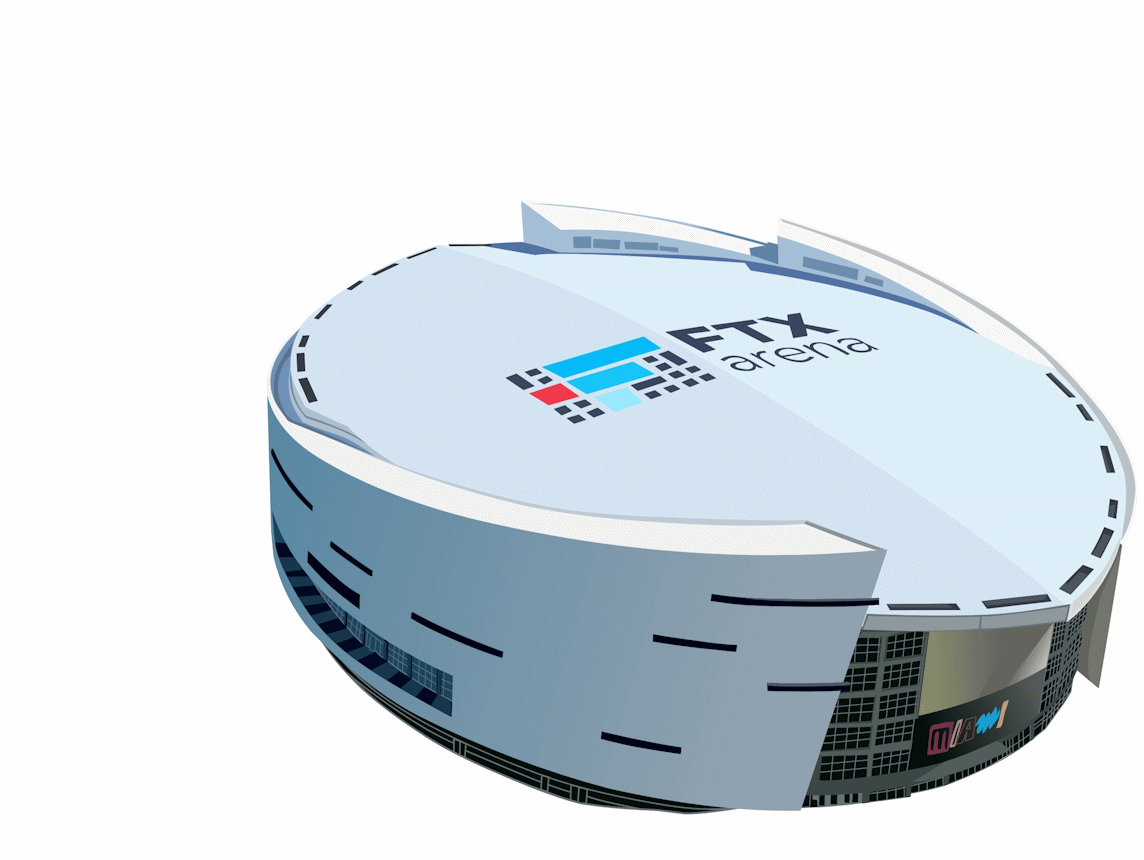 Miami Heat's FTX Arena - Home NBA Court
