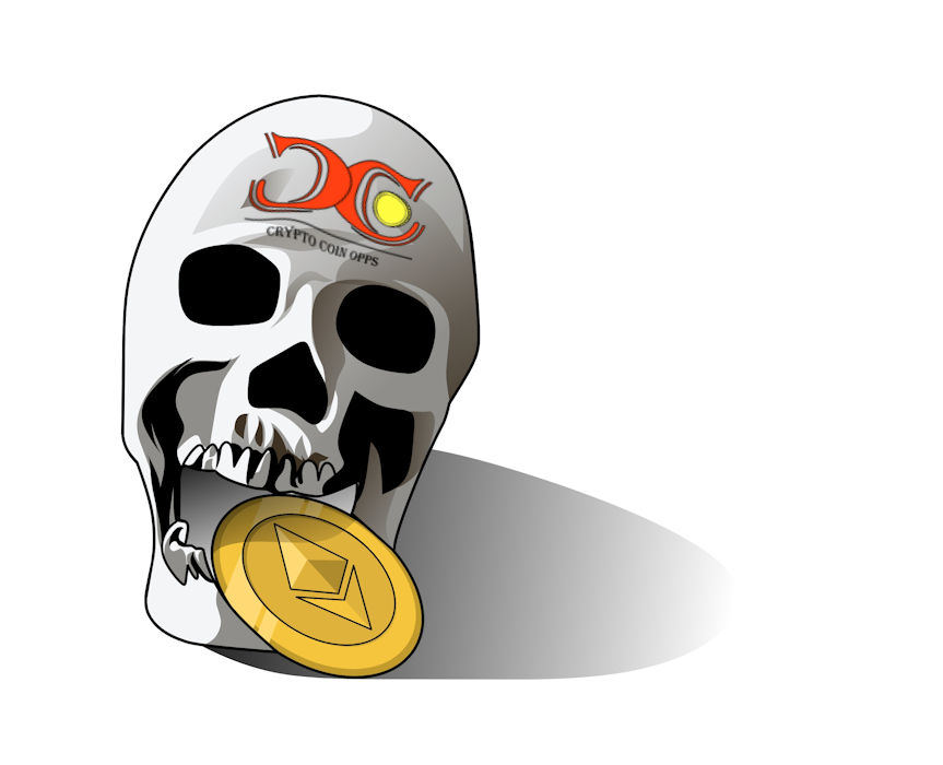 Ethereum Crypto Skull