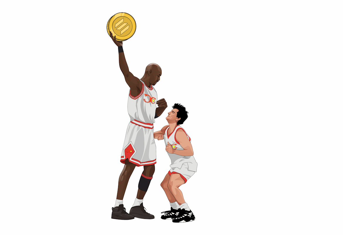 Michael Jordan Holds Up Solana Token Away from Sam Bankman-Fried