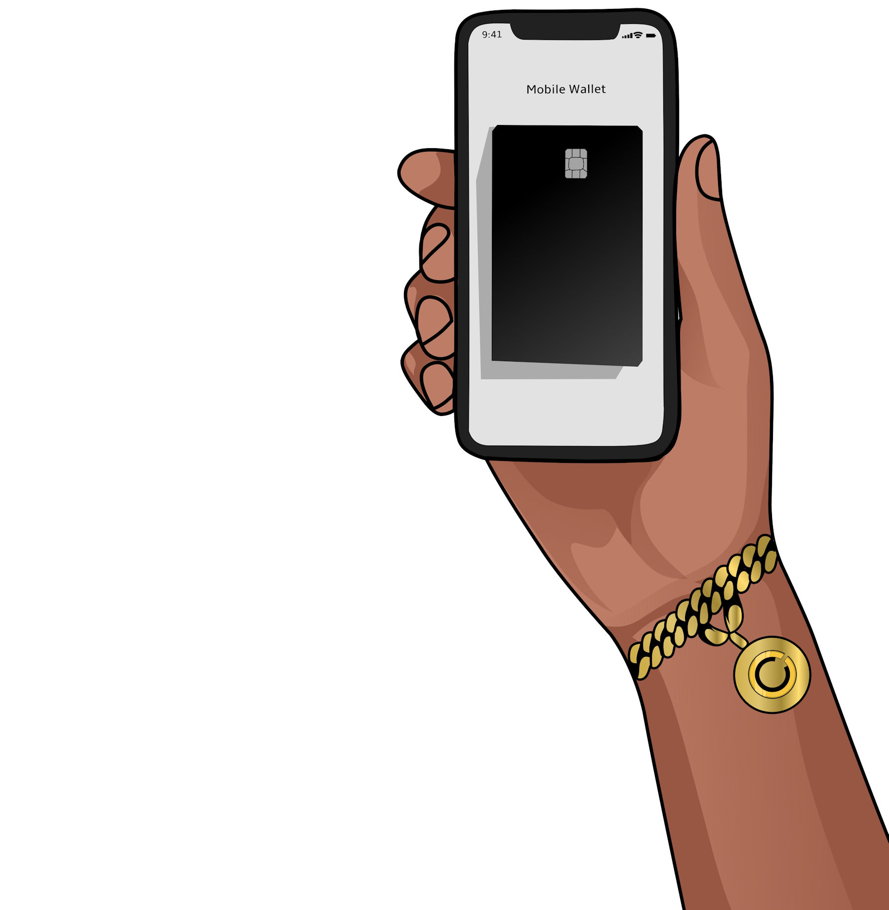 Greenwood Banking App on Smartphone