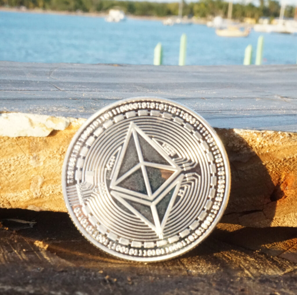 Ethereum ($ETH) Token in Front of Bayahibe-Domincan Republic Boating Pier
