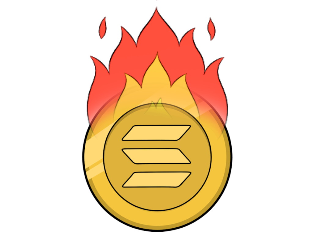 Solana [$SOL] Token On Fire Ⓒ 2023 – Crypto Coin Opps