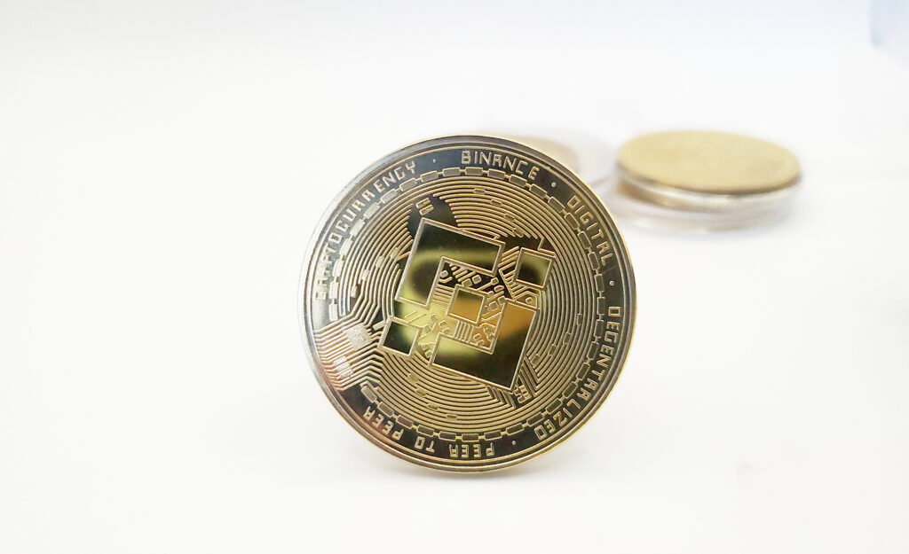 A real Binance ($BNB) coin Ⓒ 2023 – Crypto Coin Opps