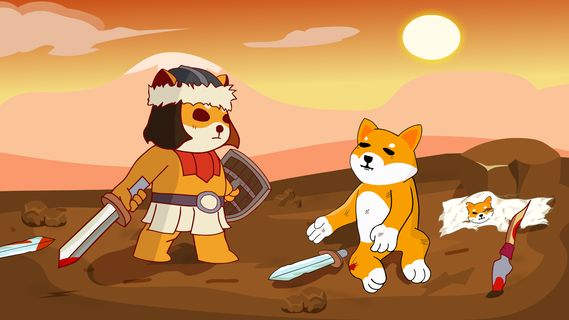Golden Inu Kills Shiba Inu